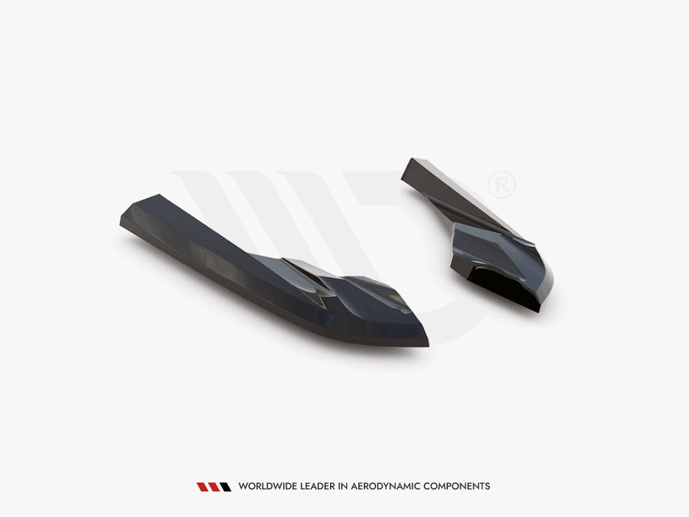 Maxton Design Rear Side Splitters — Taycan Cross Turismo 4S