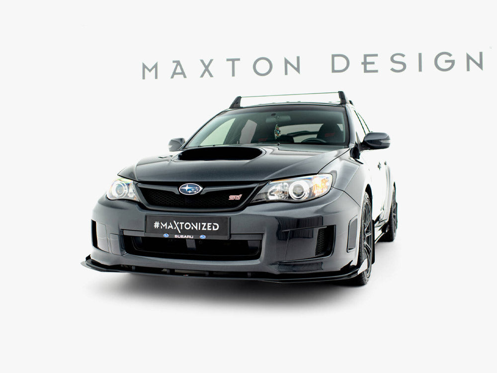 Front Splitter Flaps – Subaru Impreza WRX STI Mk3 Facelift (2011-2014) | Maxton Design