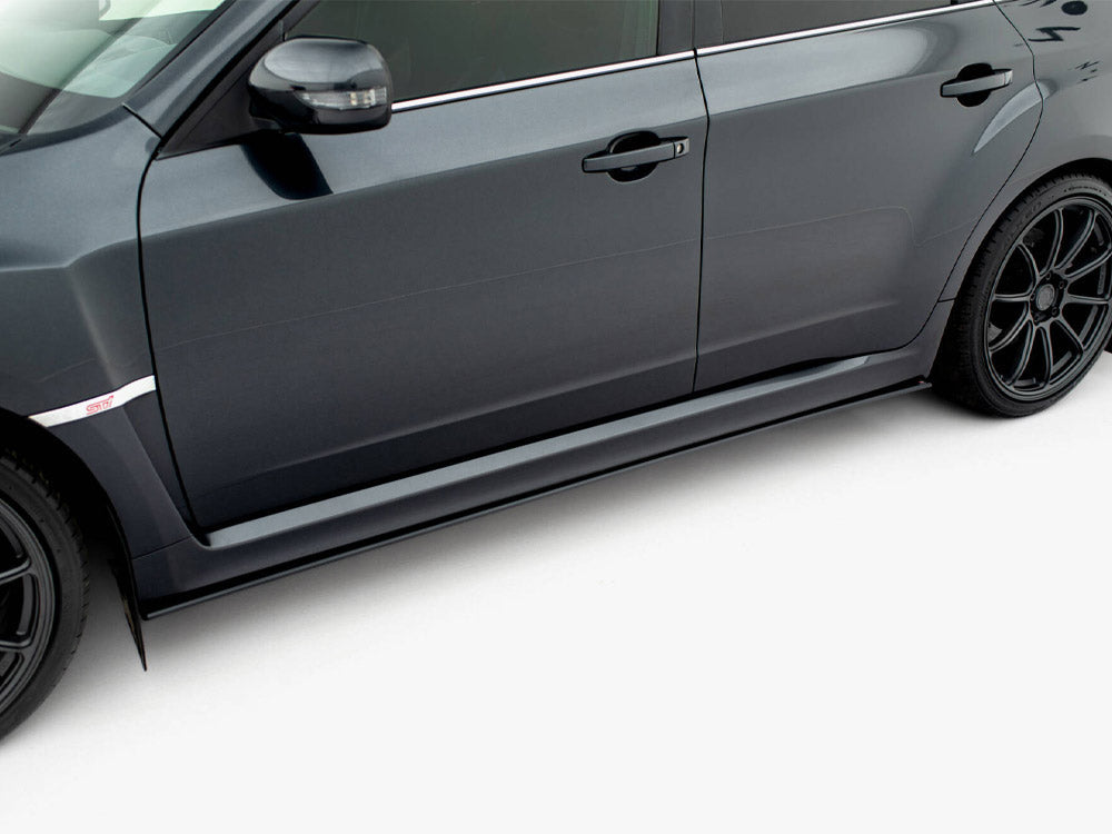 Street PRO Side Skirt Diffusers – Subaru Impreza WRX STI Mk3 Facelift (2011-2014) | Maxton Design