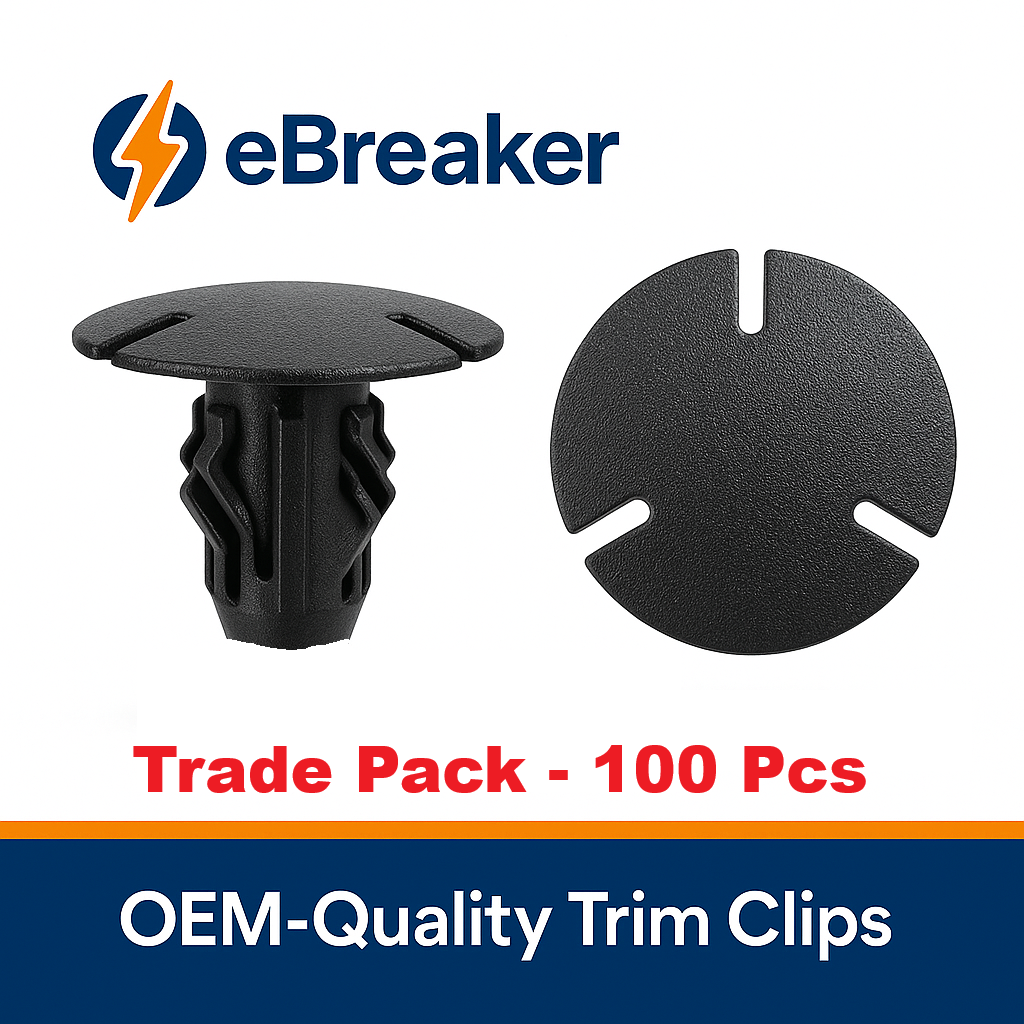 Mercedes Black Trim Panel Retainer Clip - Boot Liner Fastener A0009914795