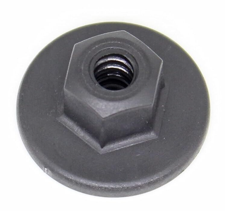 10mm Hex Head Plastic Flanged Nut x10 pcs Arch Liner Splash Guard Underbody Tray23