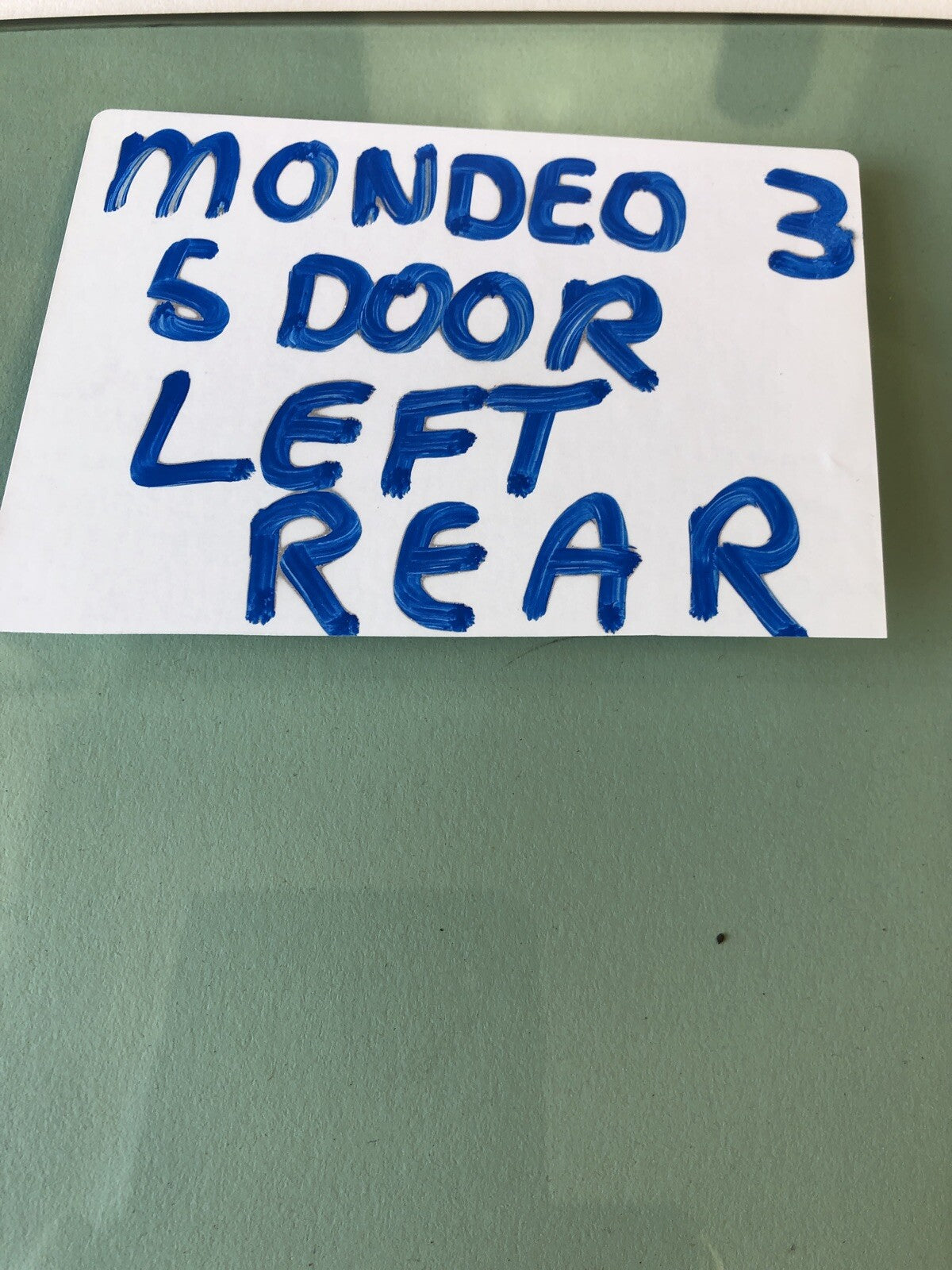 Ford Mondeo Mk3 5 Door Left Rear Door Window Glass2