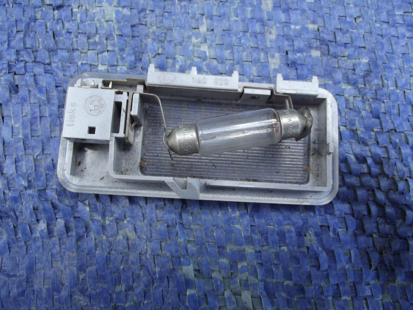 VANITY MIRROR INTERIOR LIGHT LEFT N/S 140 929 from BMW E36 3 SERIES COUPE3