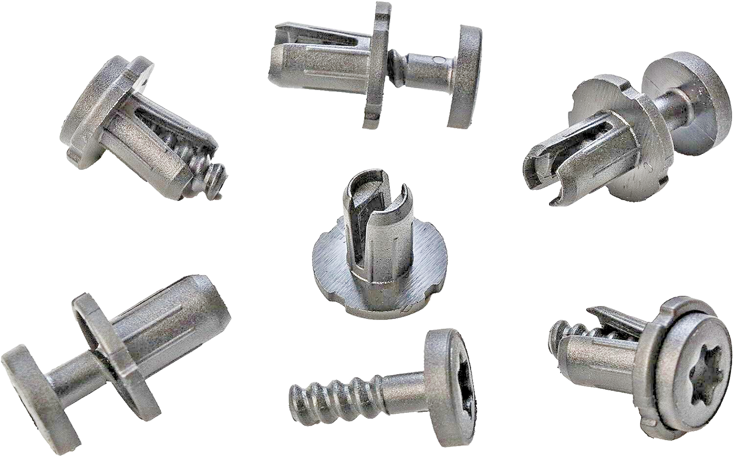 AUDI Torx Head Plastic Screw Fit Trim Rivet x10 Pcs - 7L686830720