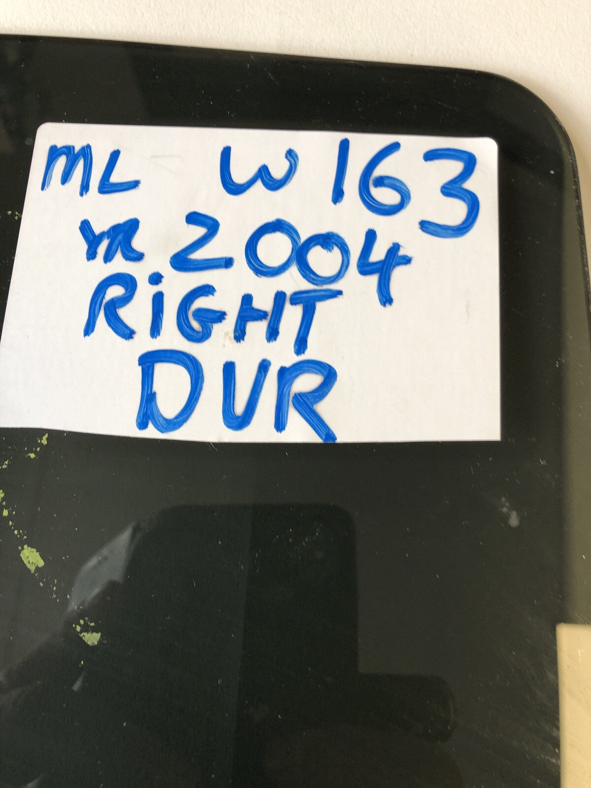 Mercedes Benz ML W163 Right Rear Door Window Glass2