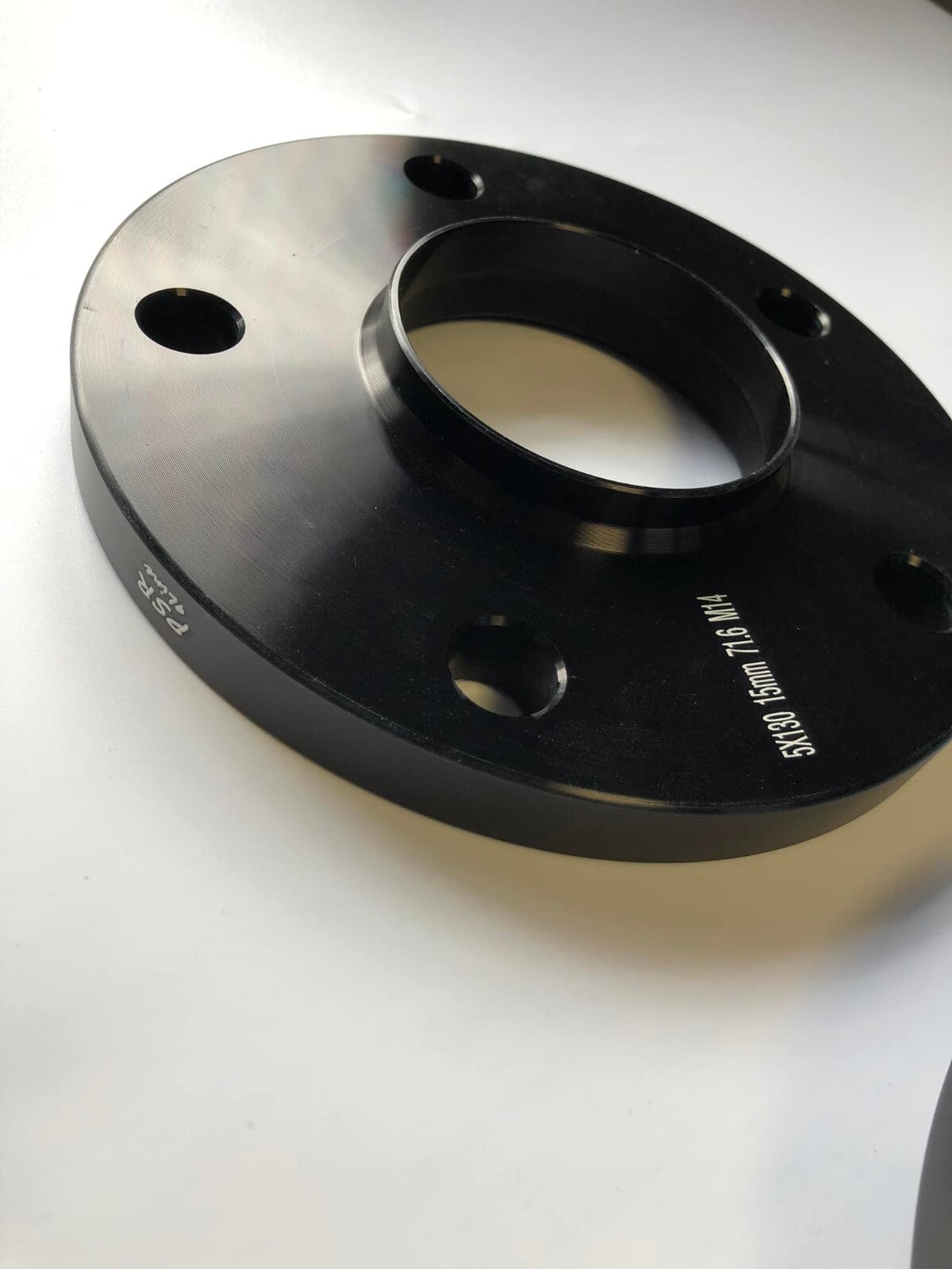 Porsche Wheel Spacers 15mm Set Of 2 in Black 5x130 PSR9Line20