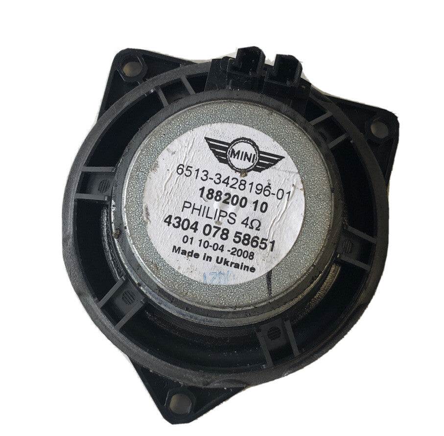 Front Door Mid Range Speaker 3428196 From a MINI R55 R56 R57 R58 R592