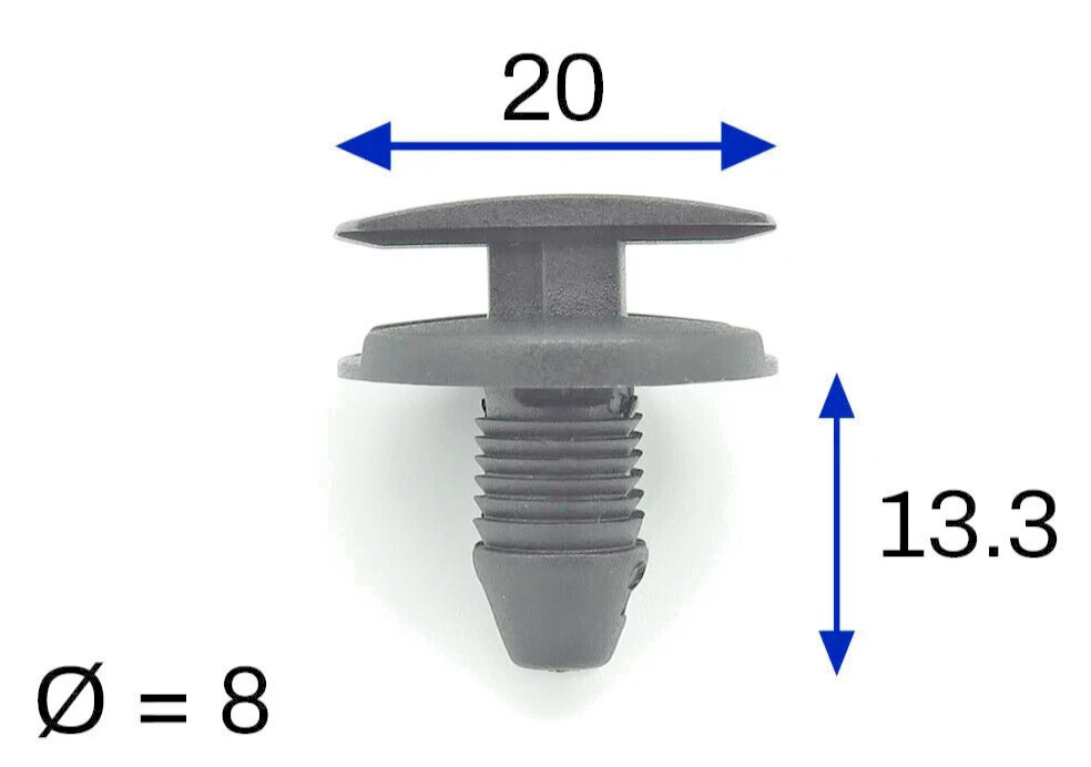 Vauxhall Inner Wheel Arch Liner Splash Guard Trim Clip Plastic x5 fit Corsa17