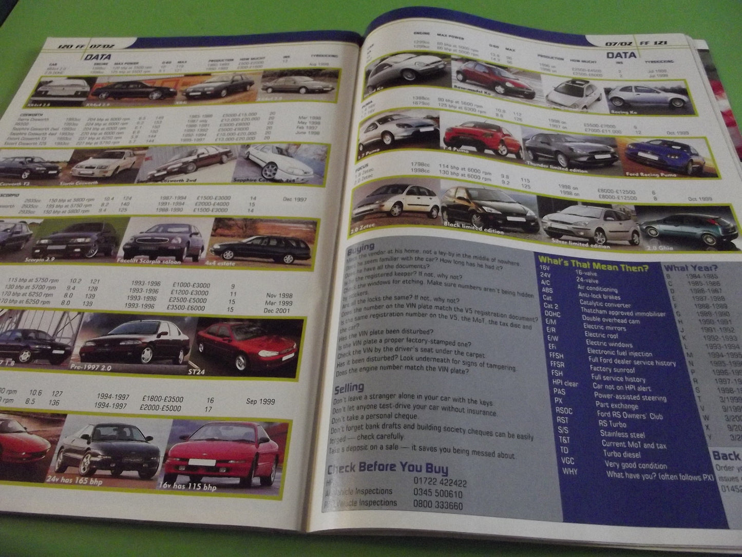 FAST FORD MAGAZINE JULY 2002 #C56