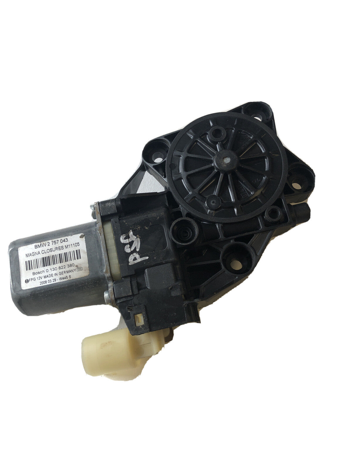 Left Electric Window Motor 2757043 From a MINI R55 R56 R573