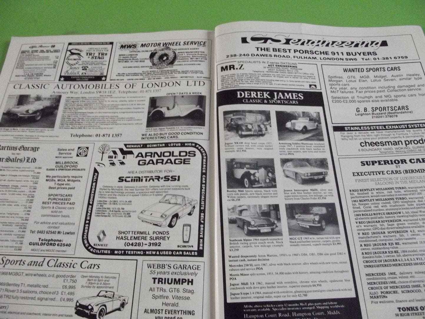 CLASSIC AND SPORTSCAR MAGAZINE JULY 1985 #c15