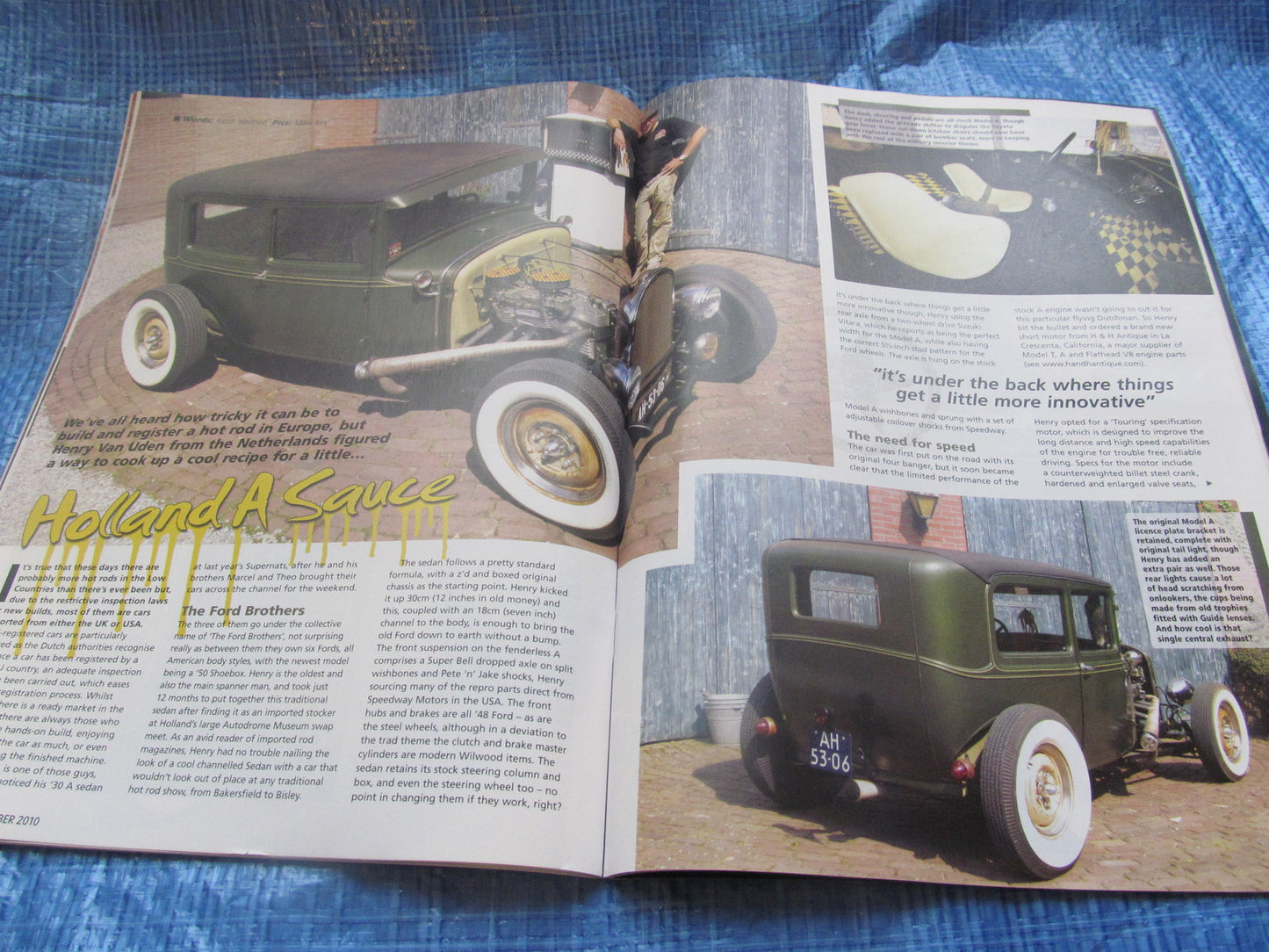 CUSTOM CAR MAGAZINE OCTOBER 2010 / SO CAL PICK UP ZODIAC MOPAR NATS #bk14