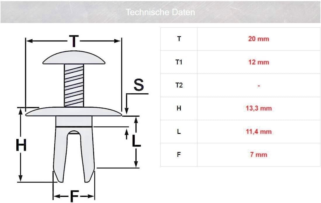 BMW Body Trim Expanding Rivet Clip 15 QTY 51481915964 - X 1 2 3 4 5 6 7 8 Series19
