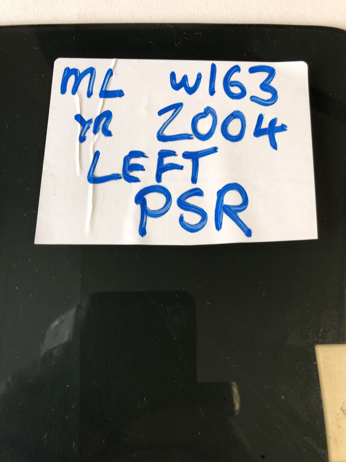 Mercedes Benz ML W163 Left Rear Door Window Glass2