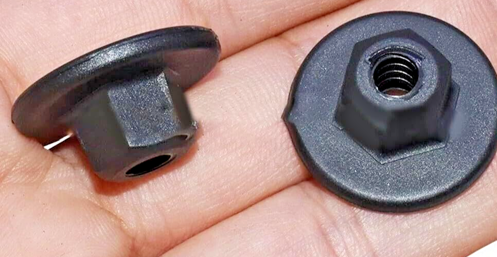 BMW MINI 10mm Hex Head Threaded Plastic Nut Undertray wheel Arch x5 O.E 716984723