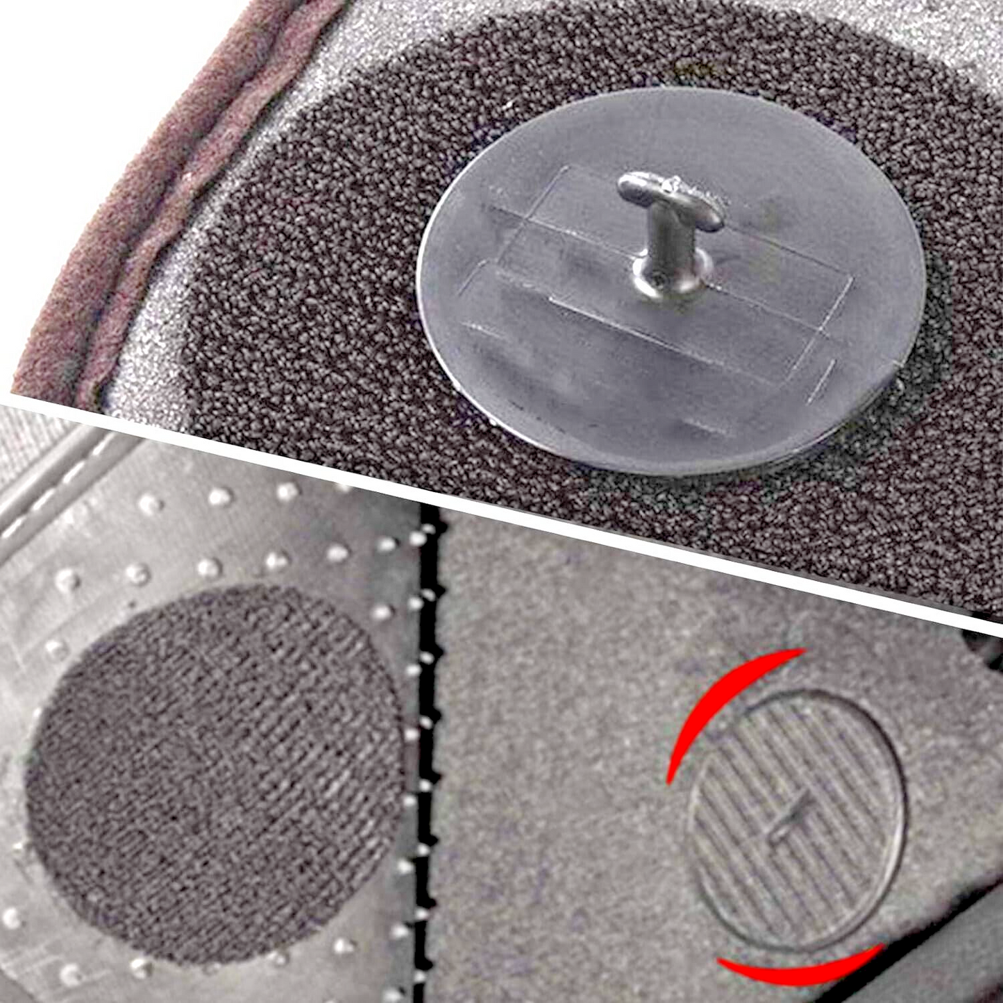 MINI Floor Mat Clips Countryman F60 Model Qty of 416