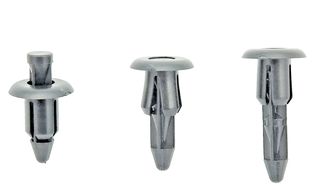 6mm Plastic Rivet Trim Clips x10 Honda Yamaha Suzuki Kawasaki Bike Fairing Panel18