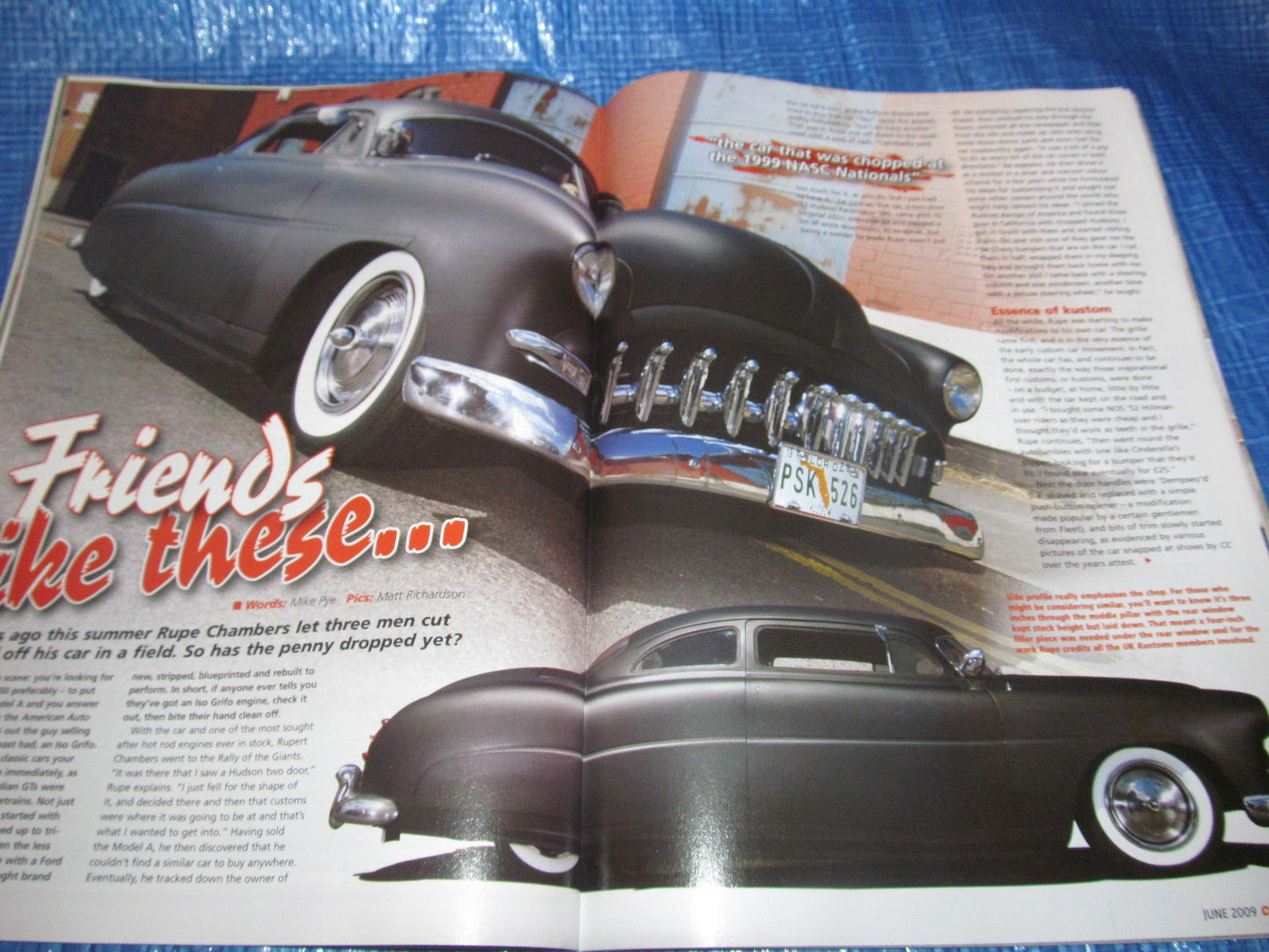 CUSTOM CAR MAGAZINE JUNE 2009 / #bk14
