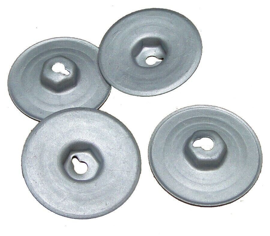 BMW Hex Head Heat Shield Press Stud Metal Washer 30mm Flange 07146949380 QTY x2016