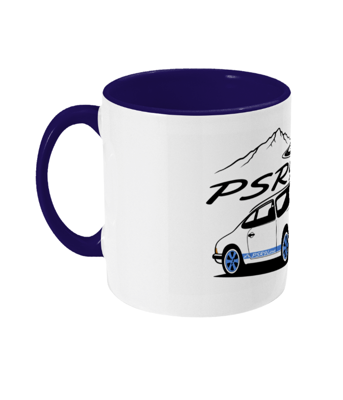 PSR9Line Classic Porsche RS Coffee Mug Lapis Blue Theme
