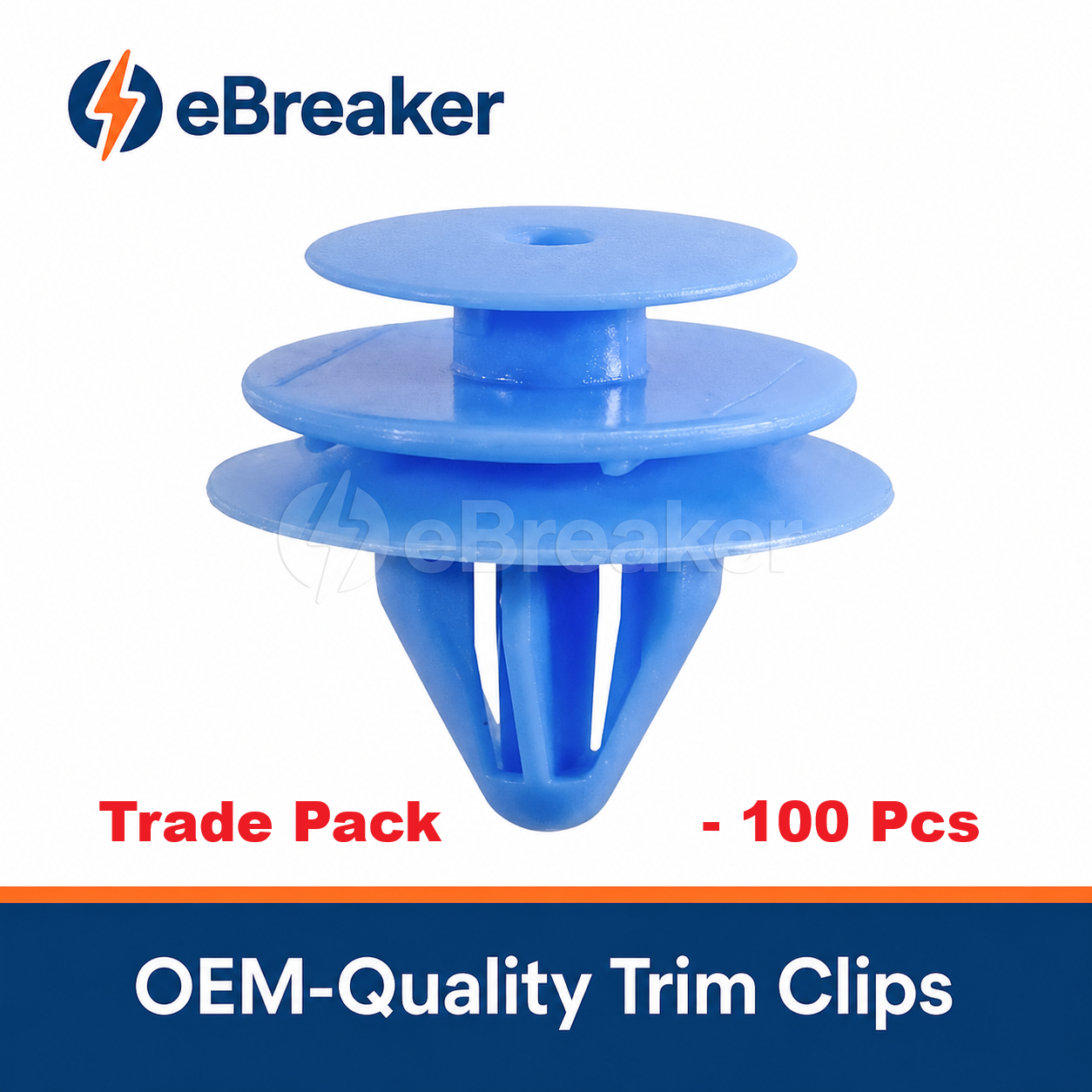 Nissan Blue Interior Trim Panel Clip - 01553-09131