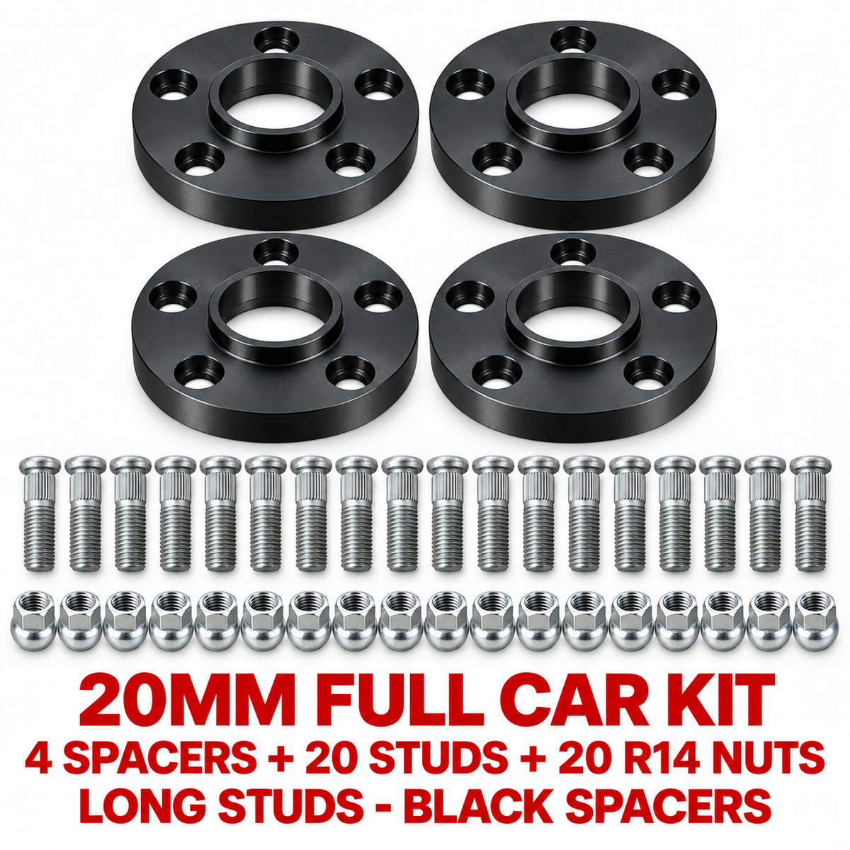 PSR9Line 20mm Black Full-Car Kit