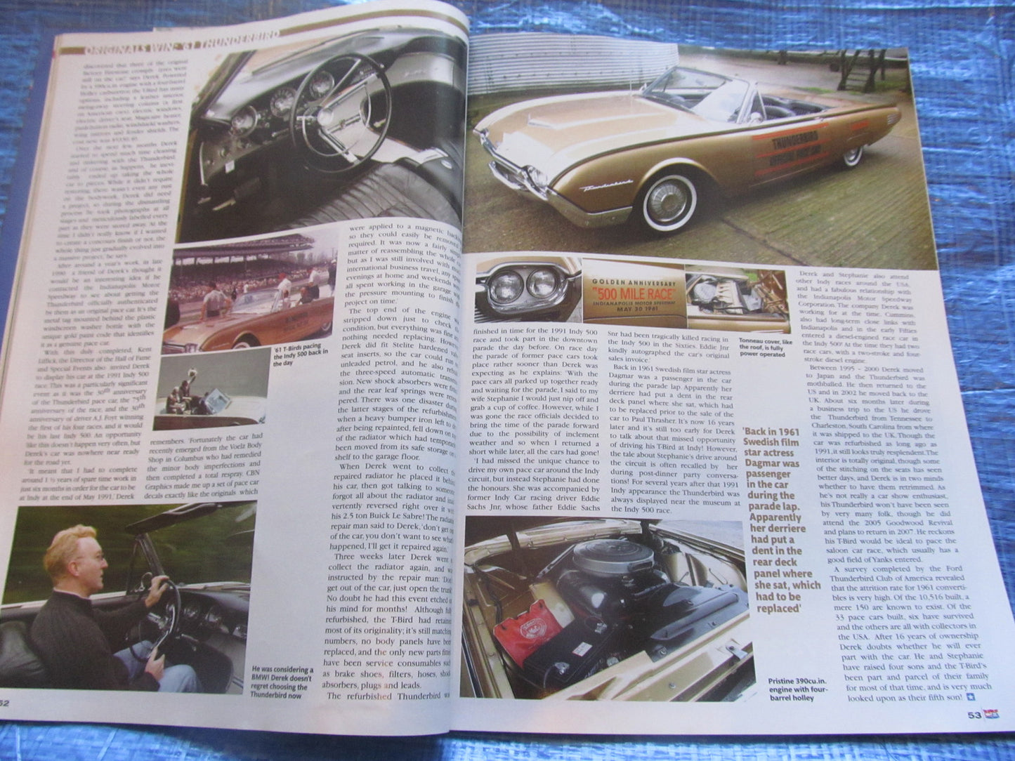 CLASSIC AMERICAN MAGAZINE OCT 2007 CAMARO MOPAR BUICK T-BIRD JAY LENO #bk15