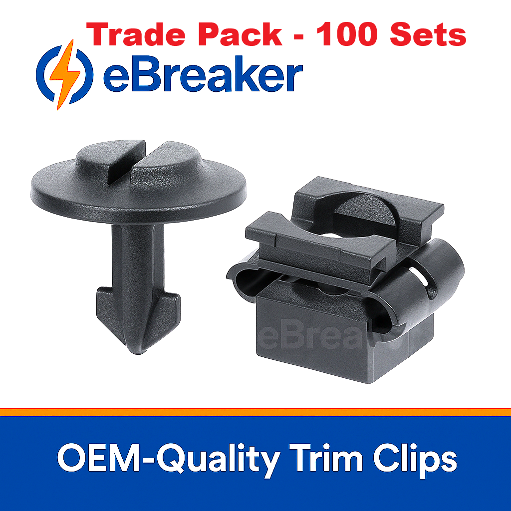 NEXTVAG Undertray Splash Guard Twist Pin & Receiver Set - 4A0805121A / 4A0805163