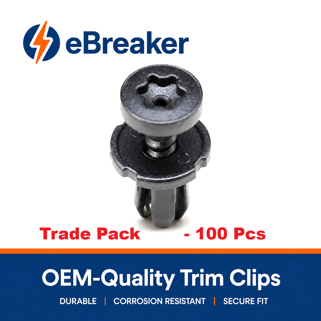 Torx Head Plastic Screw Fit Trim Rivet Multi-Brand - 7L6868307