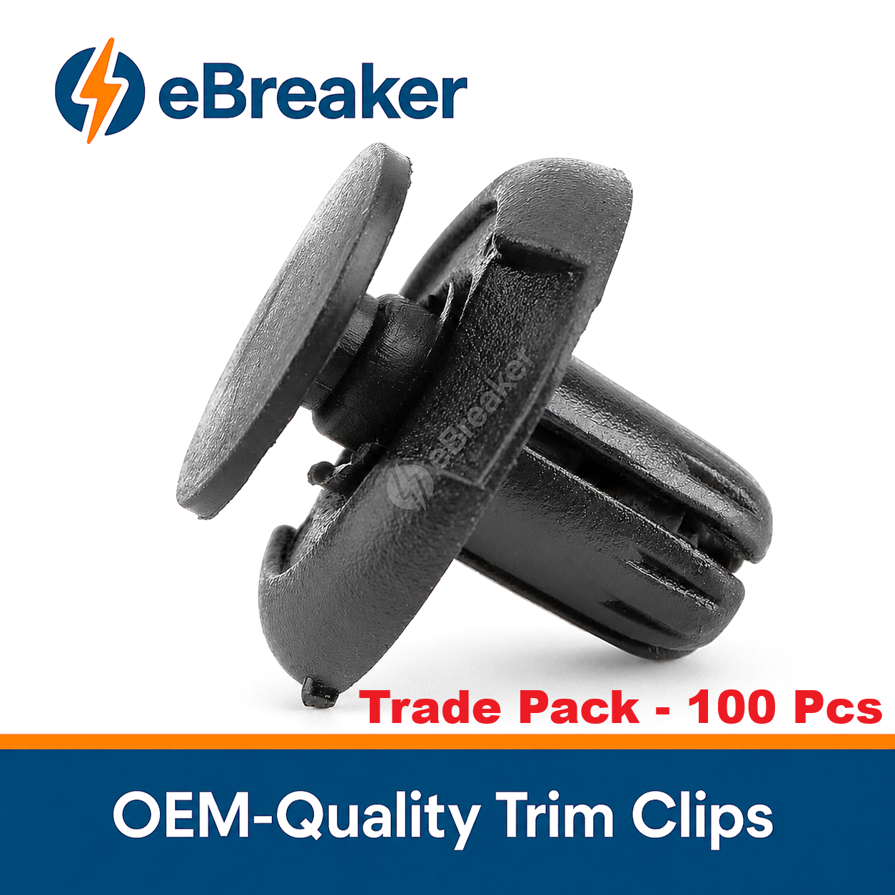 Bumper & Trim Fastener Clip 8mm Multi-Brand - W711712S300