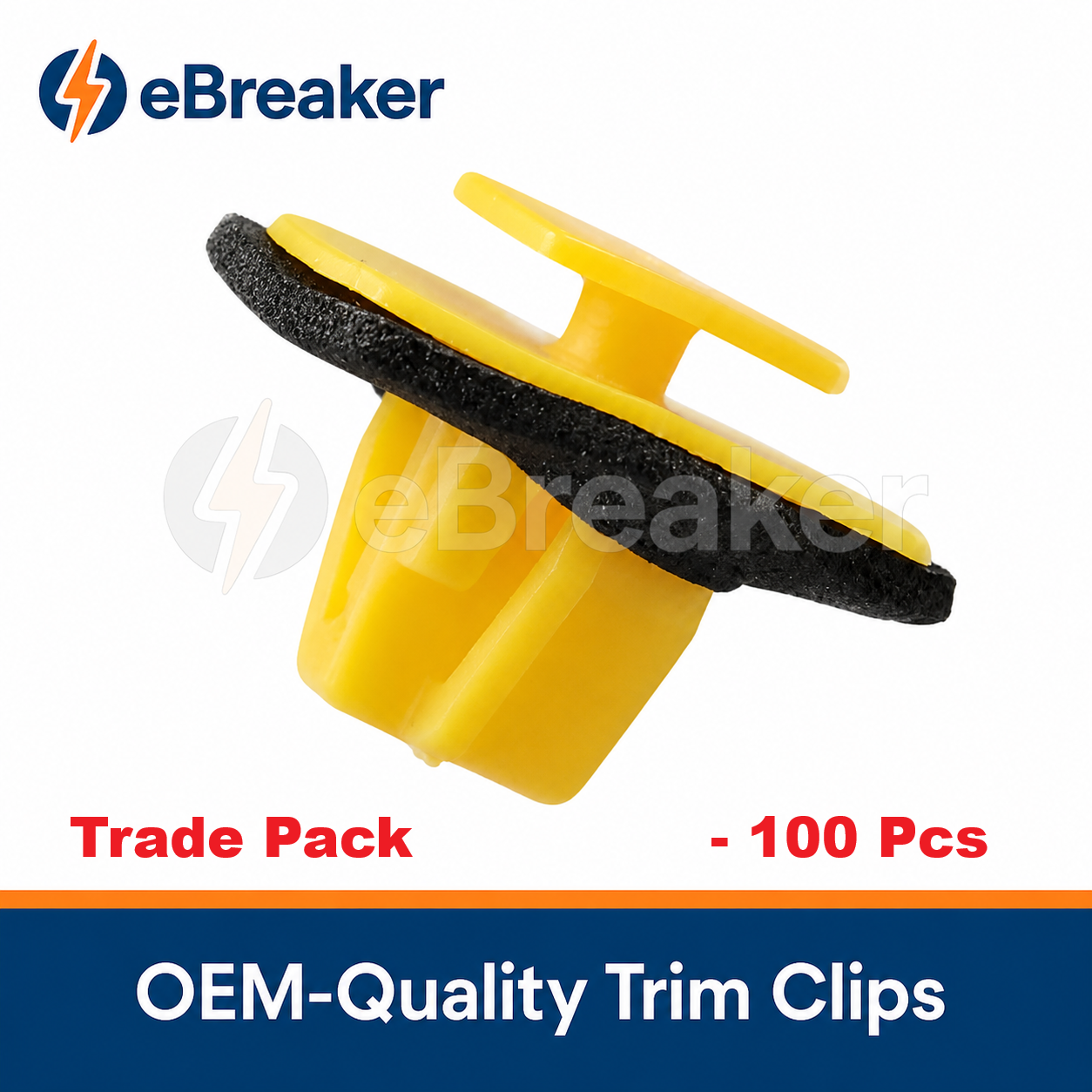 Body Side Moulding Insulated Clip Kia Hyundai Yellow - 8775835000