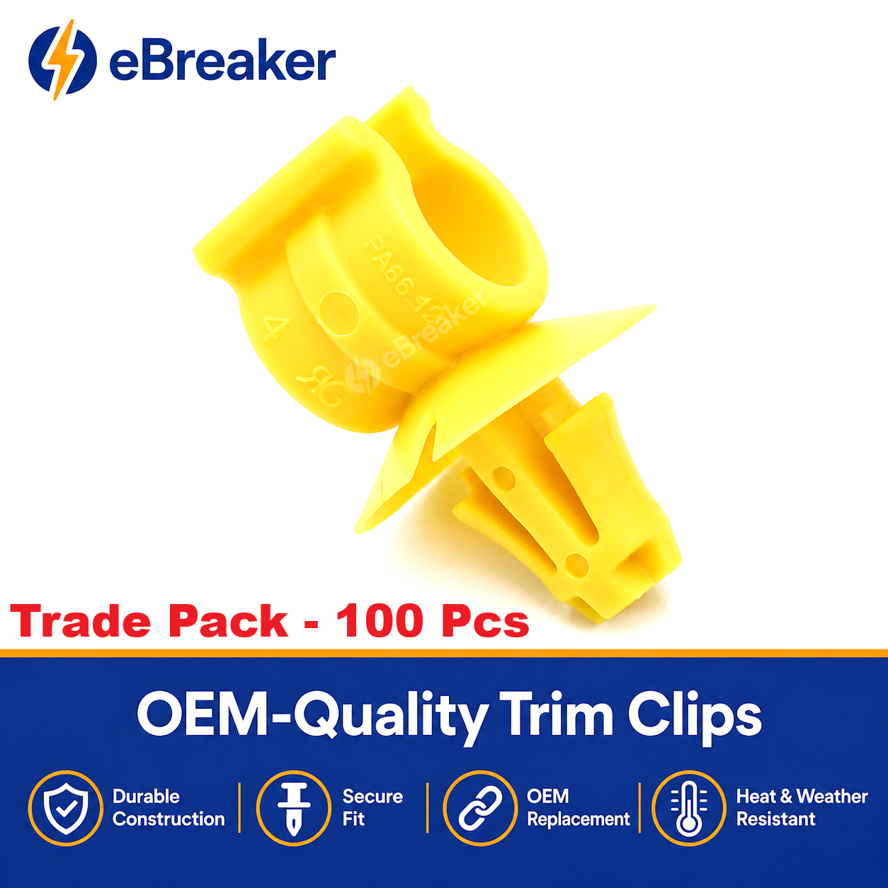 Citroen Peugeot Vauxhall Bonnet Rod Holder Clip Yellow 795059 Engine Bay Stay Clip