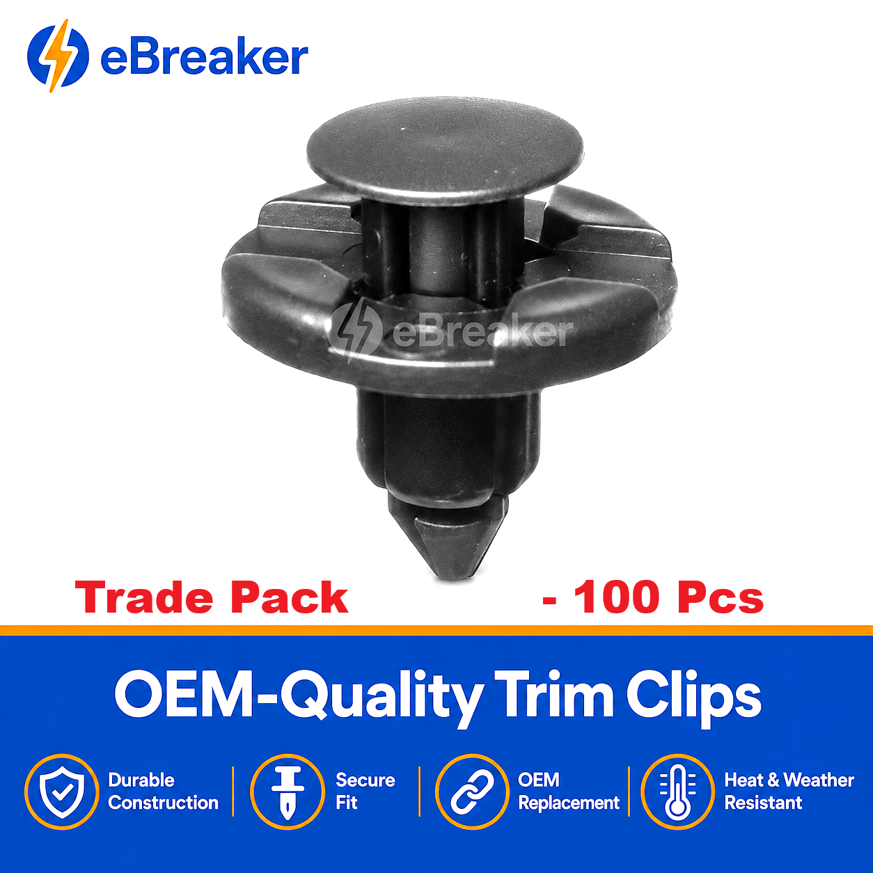 Nissan Mitsubishi Citroen Peugeot 8mm Push Fit Trim Clips 0155309321