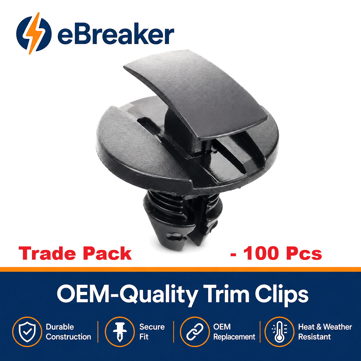 Inner Wheel Arch Liner Clip 8mm Multi-Brand - 856553