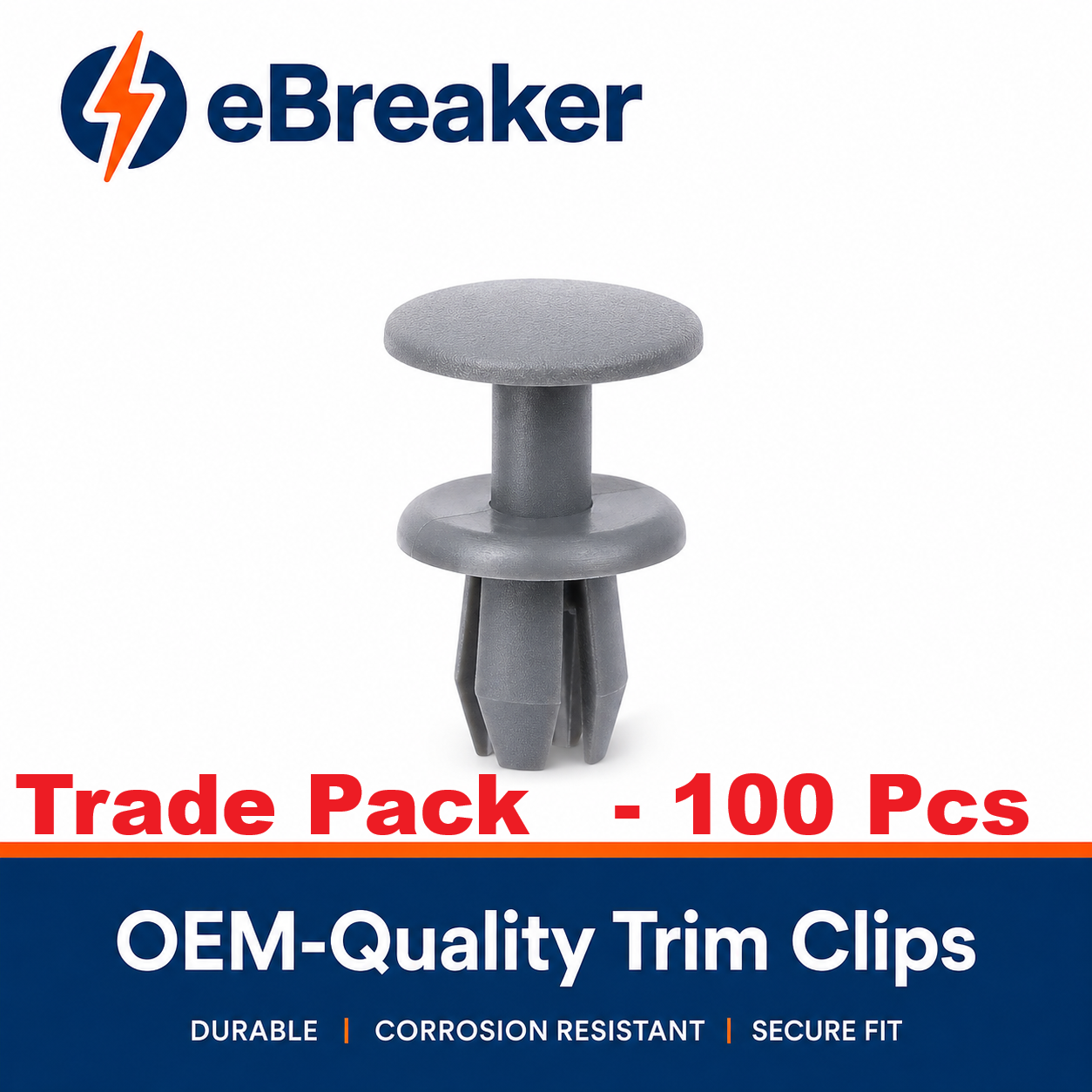 BMW Expanding Trim Rivet Grey 8mm - 51498237075