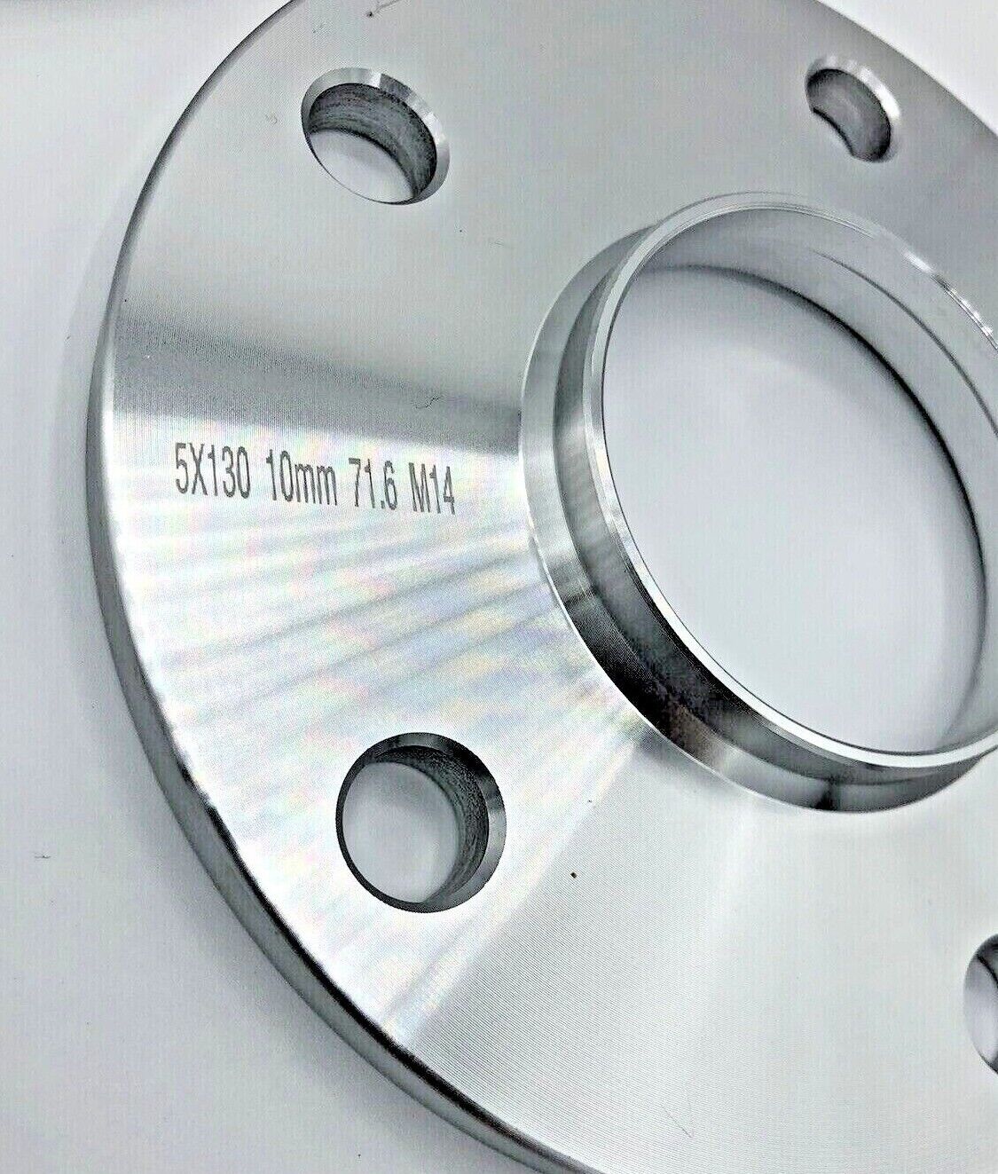 2 Porsche Wheel Spacers + Extended Aftermarket Bolts 7mm / 10mm / 15mm / 20mm Kits Silver or Black 5x130 PSR9Line