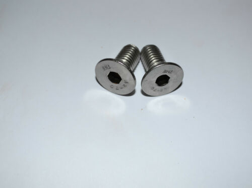 PORSCHE Brake Disc Retaining Bolts Screws Set 10.9 Grade High Tensile Zinc Plated. A2