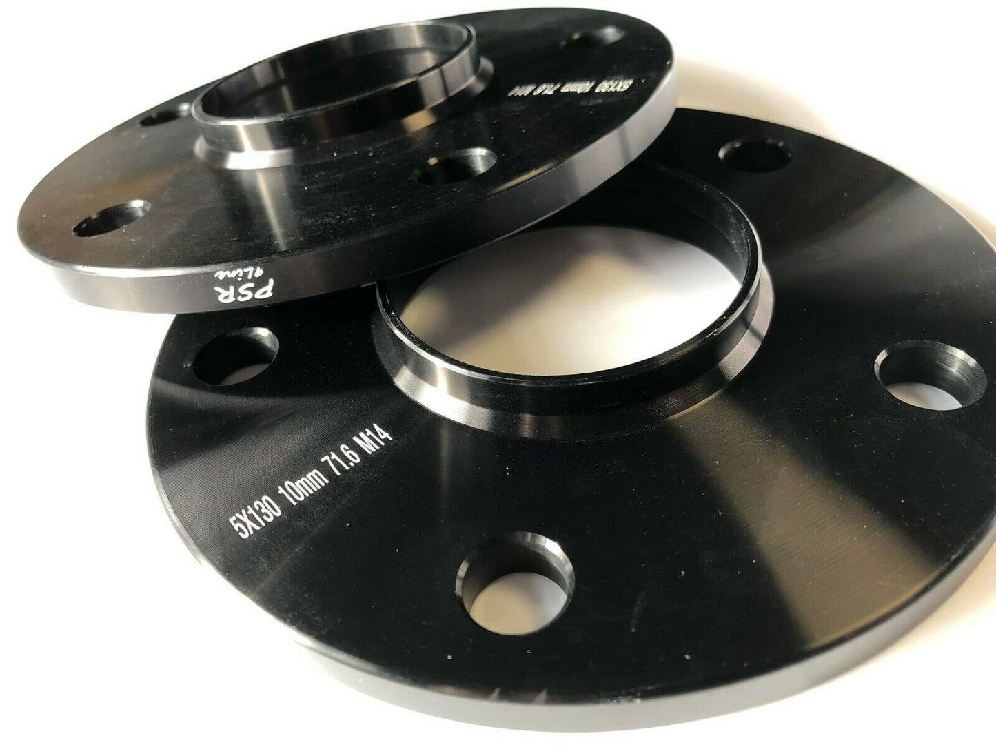 2 Porsche Wheel Spacers + Extended Aftermarket Bolts 7mm / 10mm / 15mm / 20mm Kits Silver or Black 5x130 PSR9Line