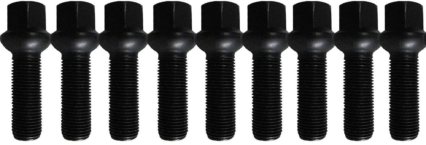 2 Porsche Wheel Spacers + Extended Aftermarket Bolts 7mm / 10mm / 15mm / 20mm Kits Silver or Black 5x130 PSR9Line