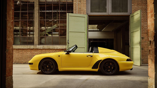 Otto Yellow Porsche 993 Speedster created through the Sonderwunsch programme
