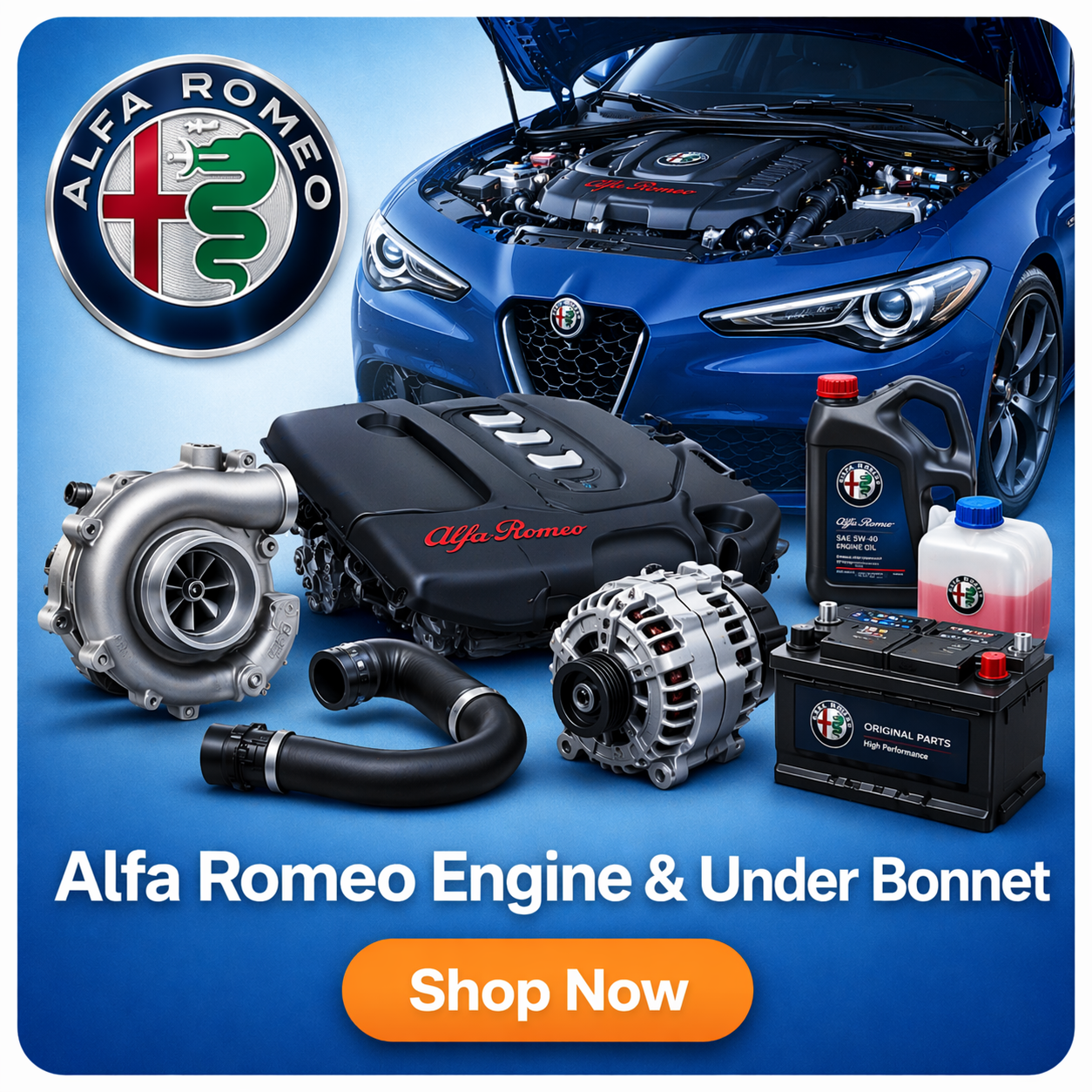 Alfa Romeo Engine & Under Bonnet – PSR9Line