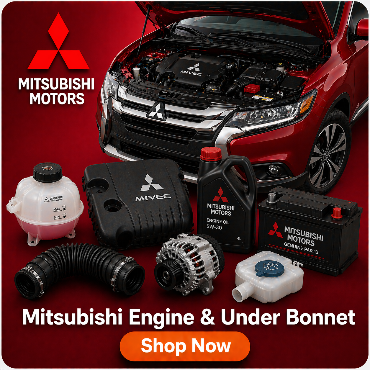 Mitsubishi Engine & Under Bonnet – PSR9Line