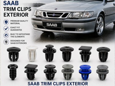 Saab Trim Clips Exterior