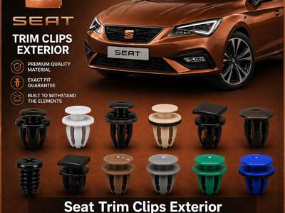 Seat Trim Clips Exterior