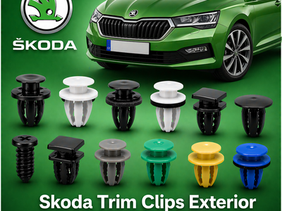 Skoda Trim Clips Exterior