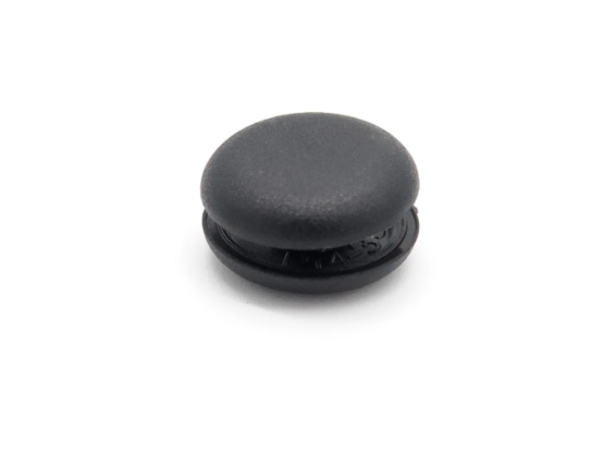 Universal Seat Belt Buckle Stopper Button - Black 5 Sets