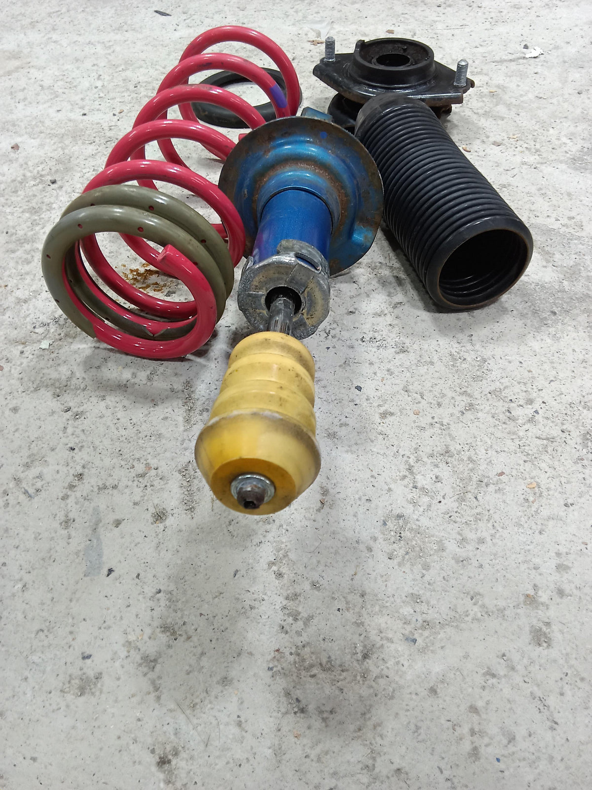 CUSCO Performance Suspension Set Subaru Impreza WRX STI GRB GRF GVB GVF – STI Springs – Used / Fault