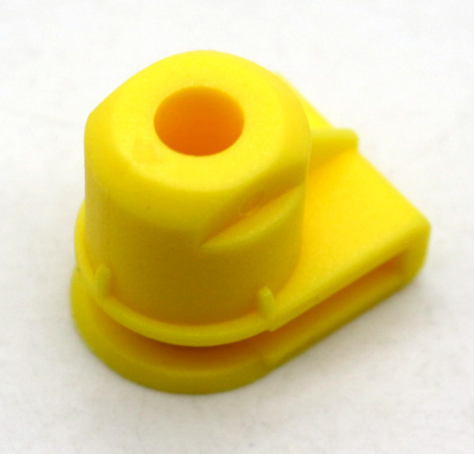 Yellow Bumper & Trim Spire C-Clip Nut - BMW Multi-Brand Fastener 07147212877