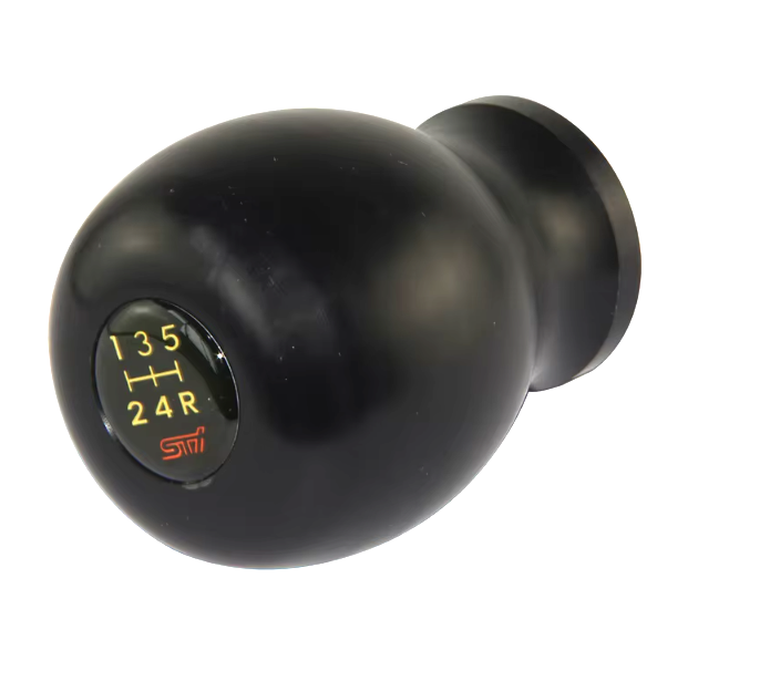 Black Subaru Impreza WRX STI Duracon Style Gear Knob 5 / 6 Speed R-Down Direct Fit