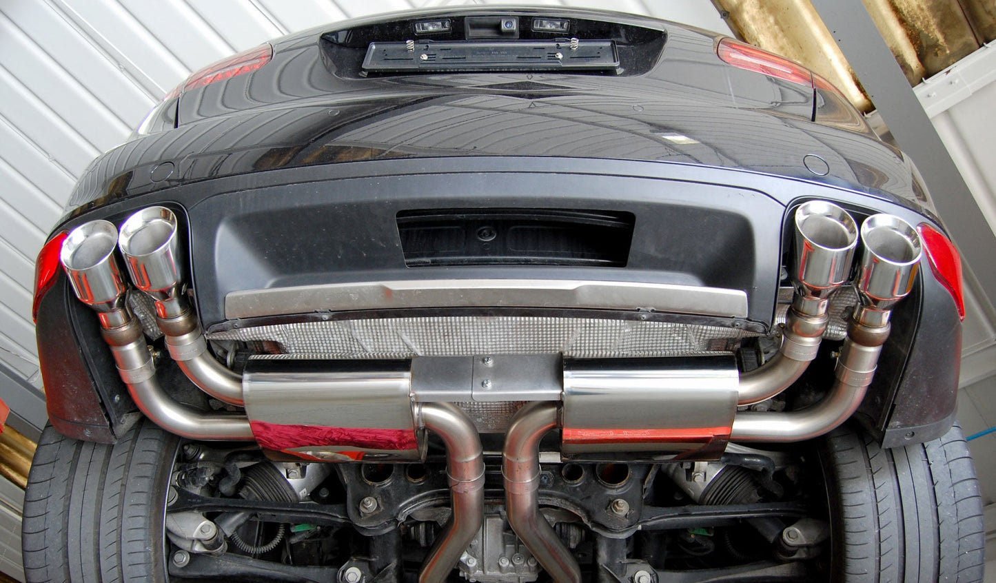 Milltek Sport - Porsche Cayenne 958 Turbo 4.8 V8 (Pre-Facelift) Cat-Back Exhaust System